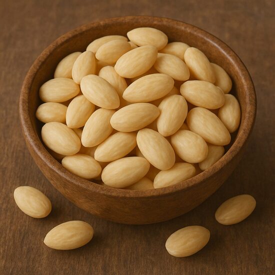 Blansírozott mandula